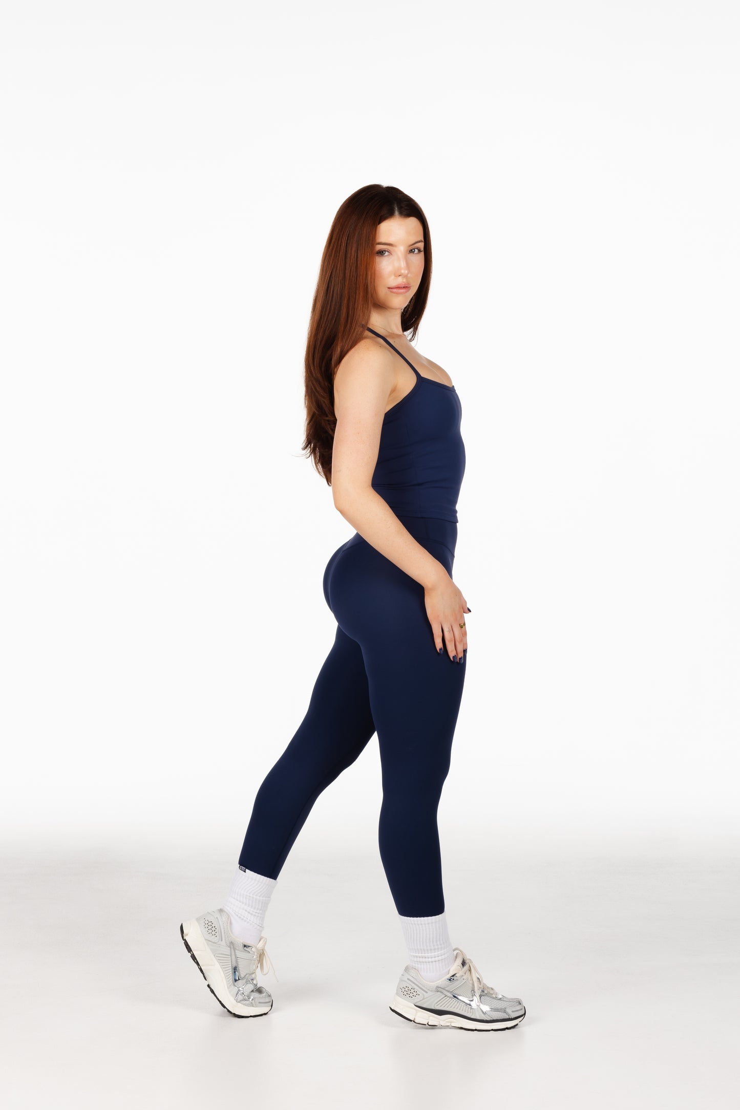 Second Skin - Sculpt Tank in Navy