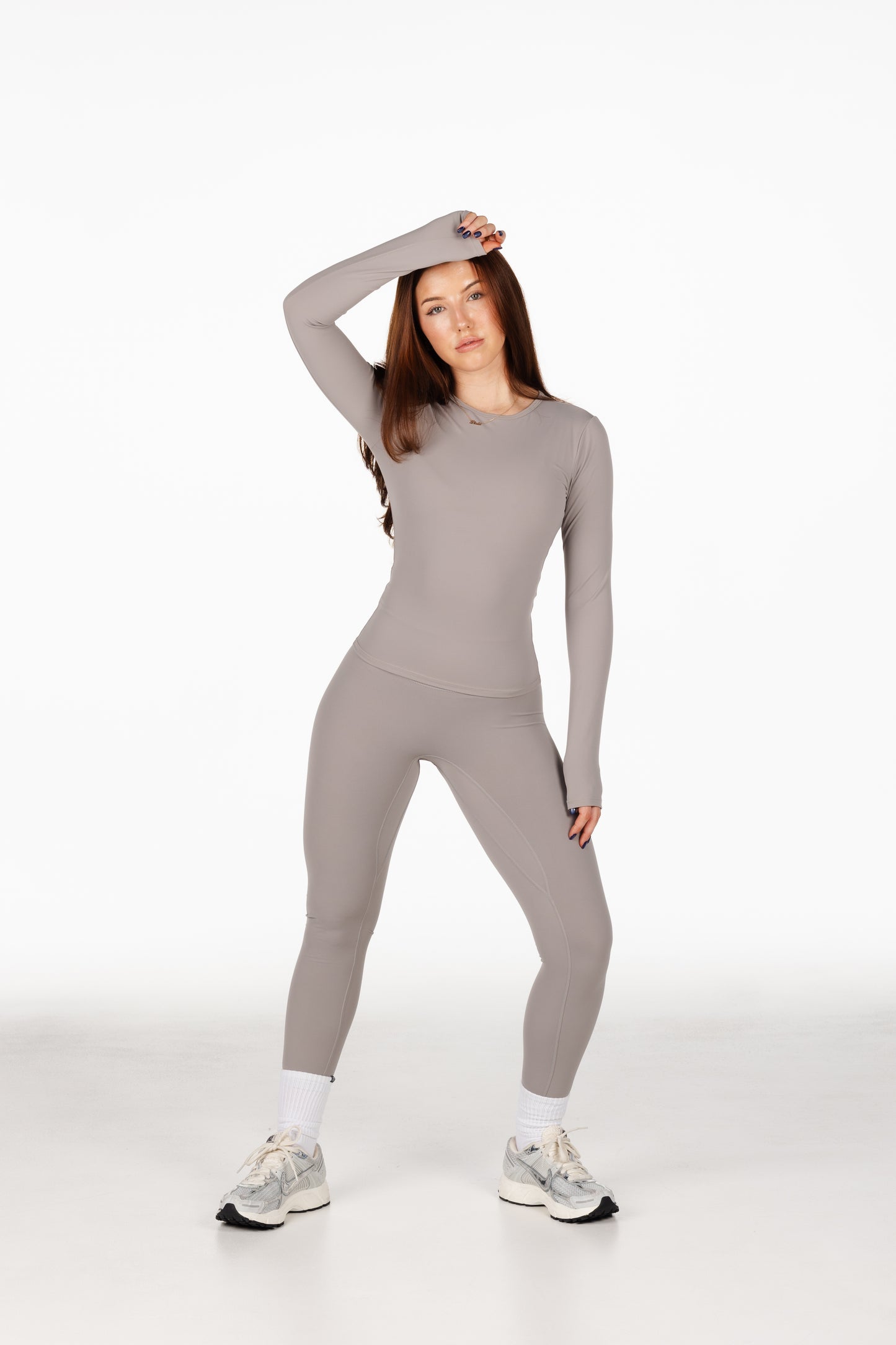 Second Skin - Sculpt Long Sleeve in Ash