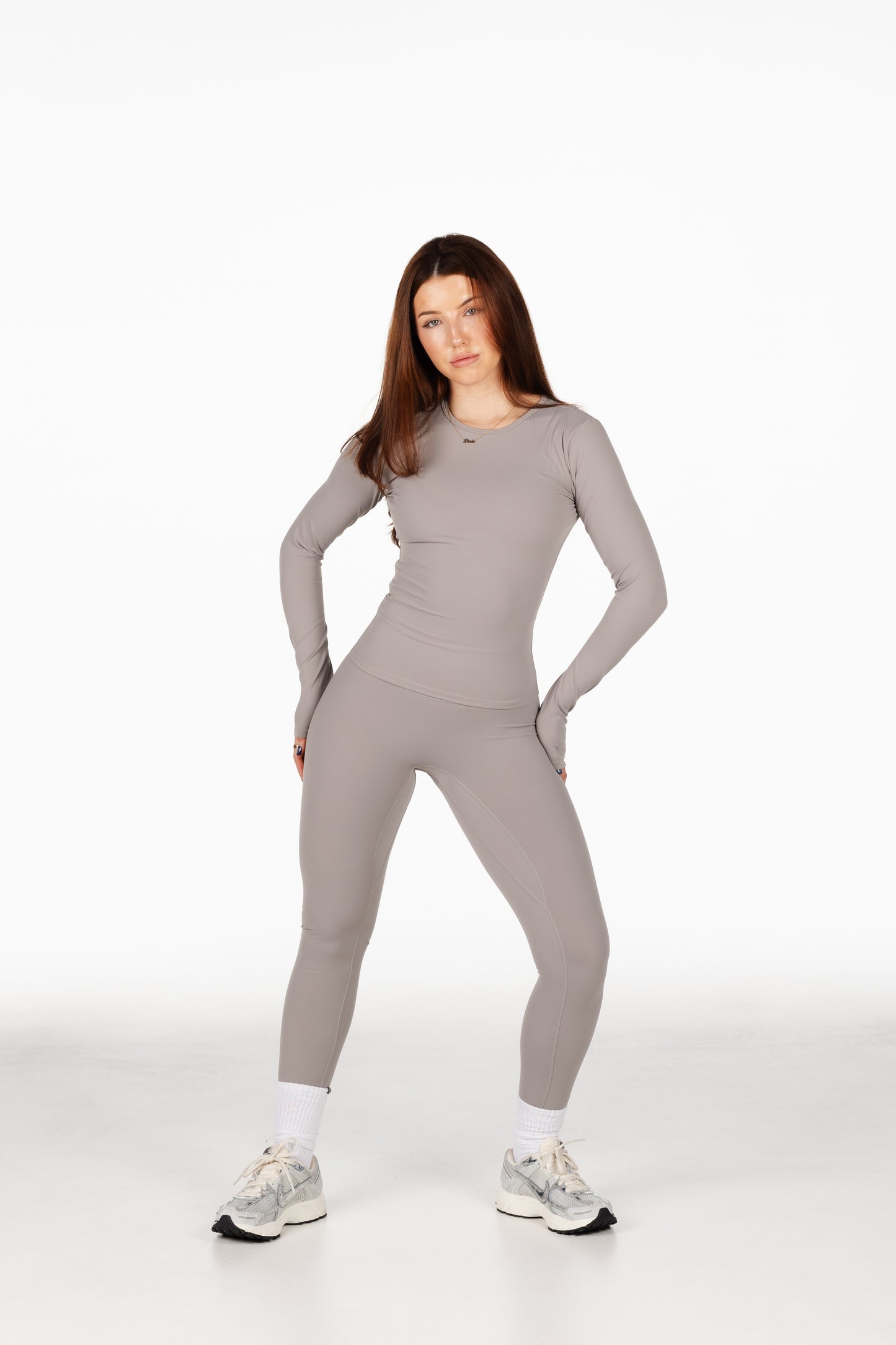 Second Skin - Sculpt Long Sleeve in Ash