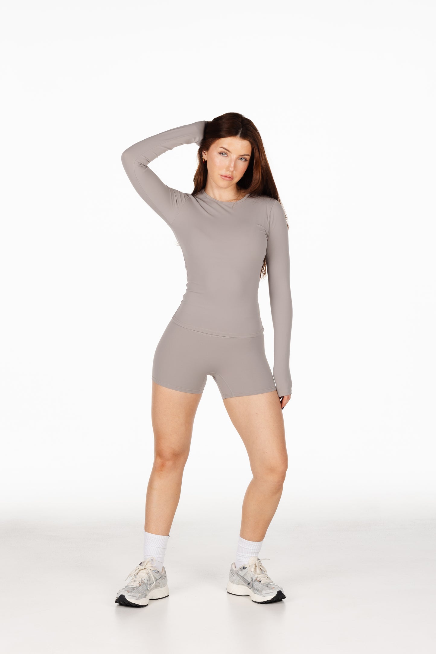 Second Skin - Sculpt Shorts in Ash