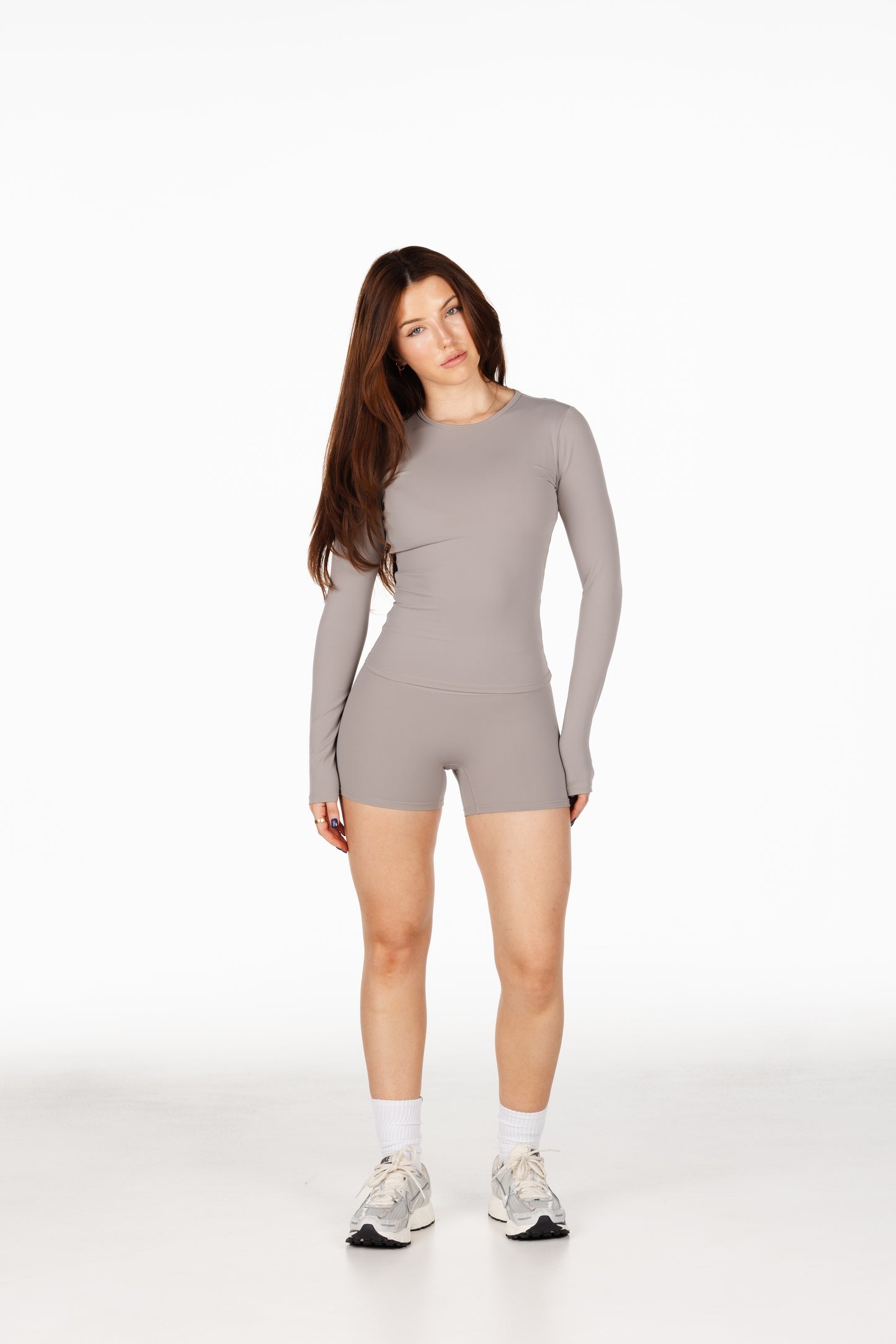 Second Skin - Sculpt Shorts in Ash