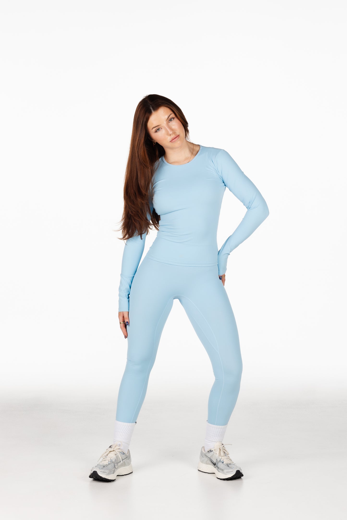 Second Skin - Sculpt Leggings in Baby Blue